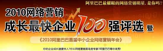 2010網絡（luò）營銷（xiāo）成（chéng）長最快企業