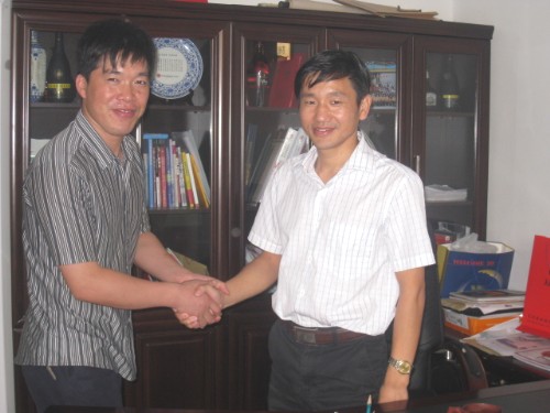 活動房公司俞總與（yǔ）金順物流王（wáng）總（zǒng）