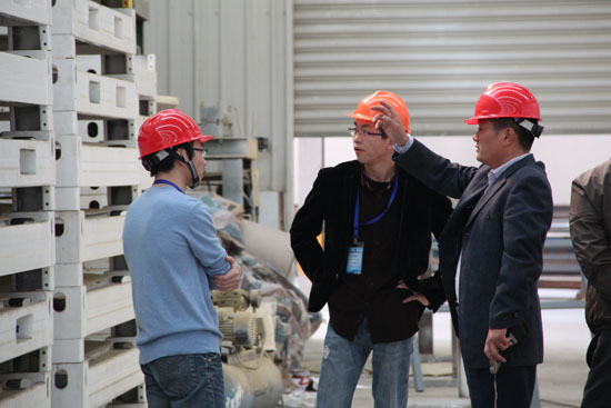 百事可樂（lè）前來我司參觀洽談