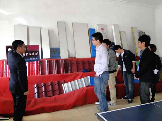 十大網商調研小組來（lái）我司參觀交流