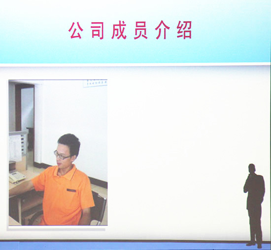 由圖認識集裝箱房（fáng）屋公司的每位家人的名字、職位、部門