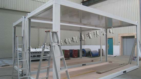 居住條件良好的住人集裝箱