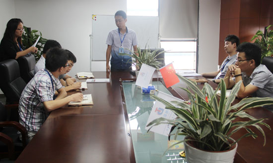 飛虎組組長王超逸講授自己的團隊管理經驗