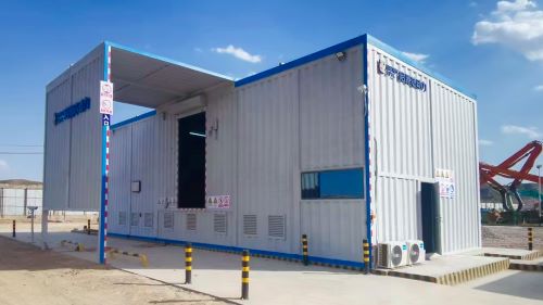 集裝箱換電站
